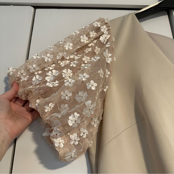 Jessica Howard Floral Puff Sleeve Dress - Picture 3 of 6